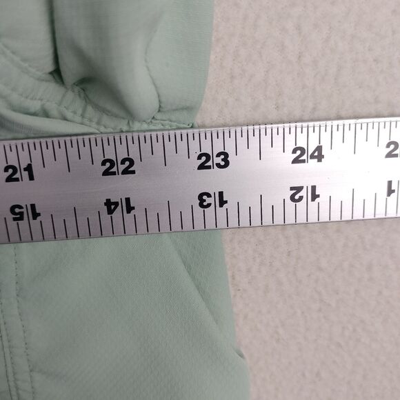 Simms Shirt Green Guide Series Fishing Short Sleeve Vented Lightweight Men Large - Picture 14 of 15